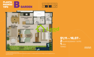 Apartamento 02 Quartos á Venda MLar Jacarey Fortaleza - Ceará