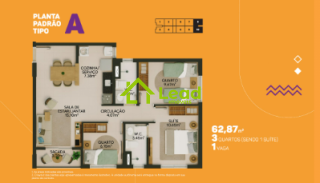 Apartamento 02 Quartos á Venda MLar Jacarey Fortaleza - Ceará