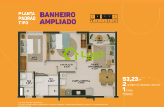 Apartamento 02 Quartos á Venda MLar Jacarey Fortaleza - Ceará
