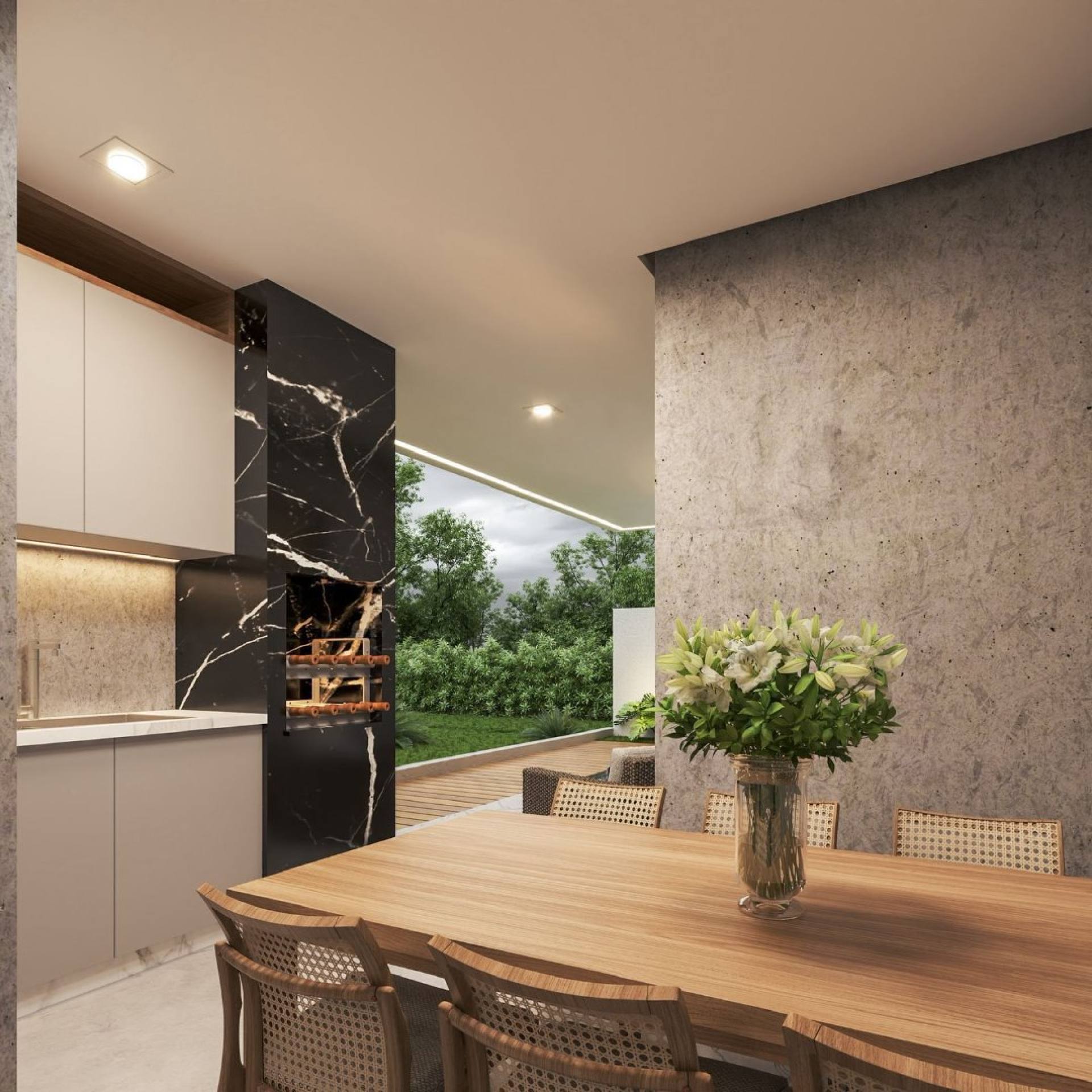 Casa Alto Padrão á Venda no Eusébio com 03 Suítes noTerras Alphaville IIII - Ceará