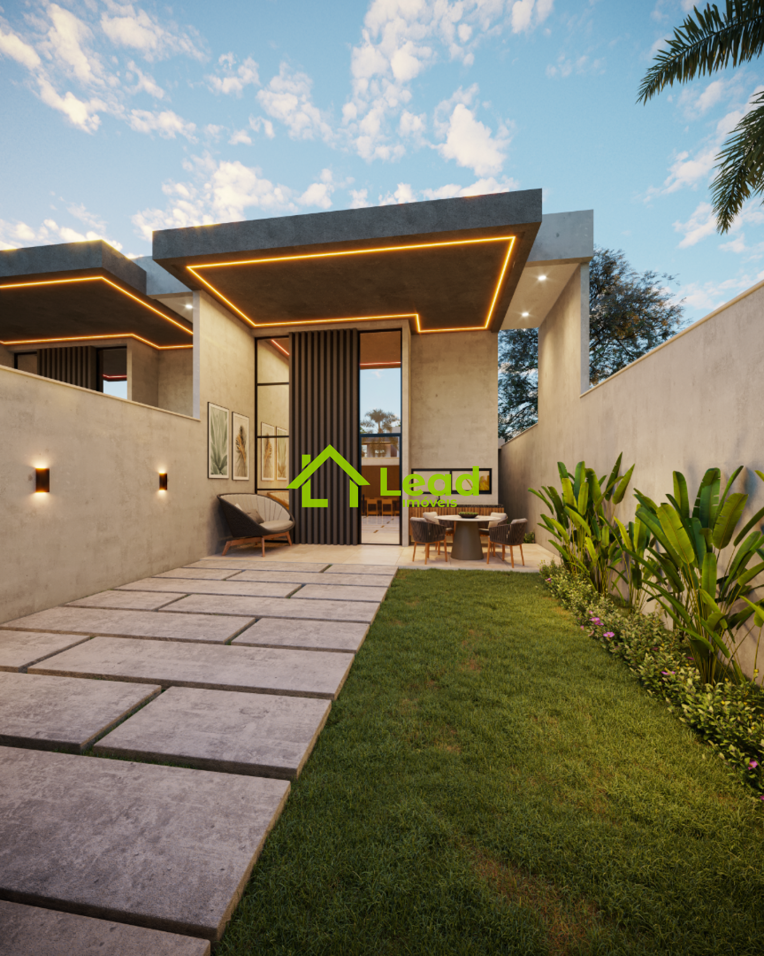 Casa Plana 03 Suítes á Venda Amora no Eusébio- Ceará