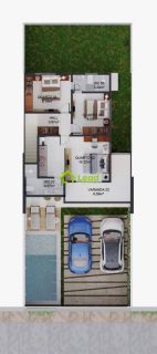 Casa Duplex no Eusébio com 04 Quartos á Venda no Villa Flor - Ceará