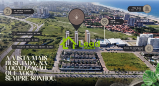 Apartamento 02 Quartos na Praia do Futuro á Venda no Vista Di Mari Prime Fortaleza- Ceará