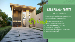 Casa com 03 Suítes á Venda no Bonsai Residence Eusébio- Ceará