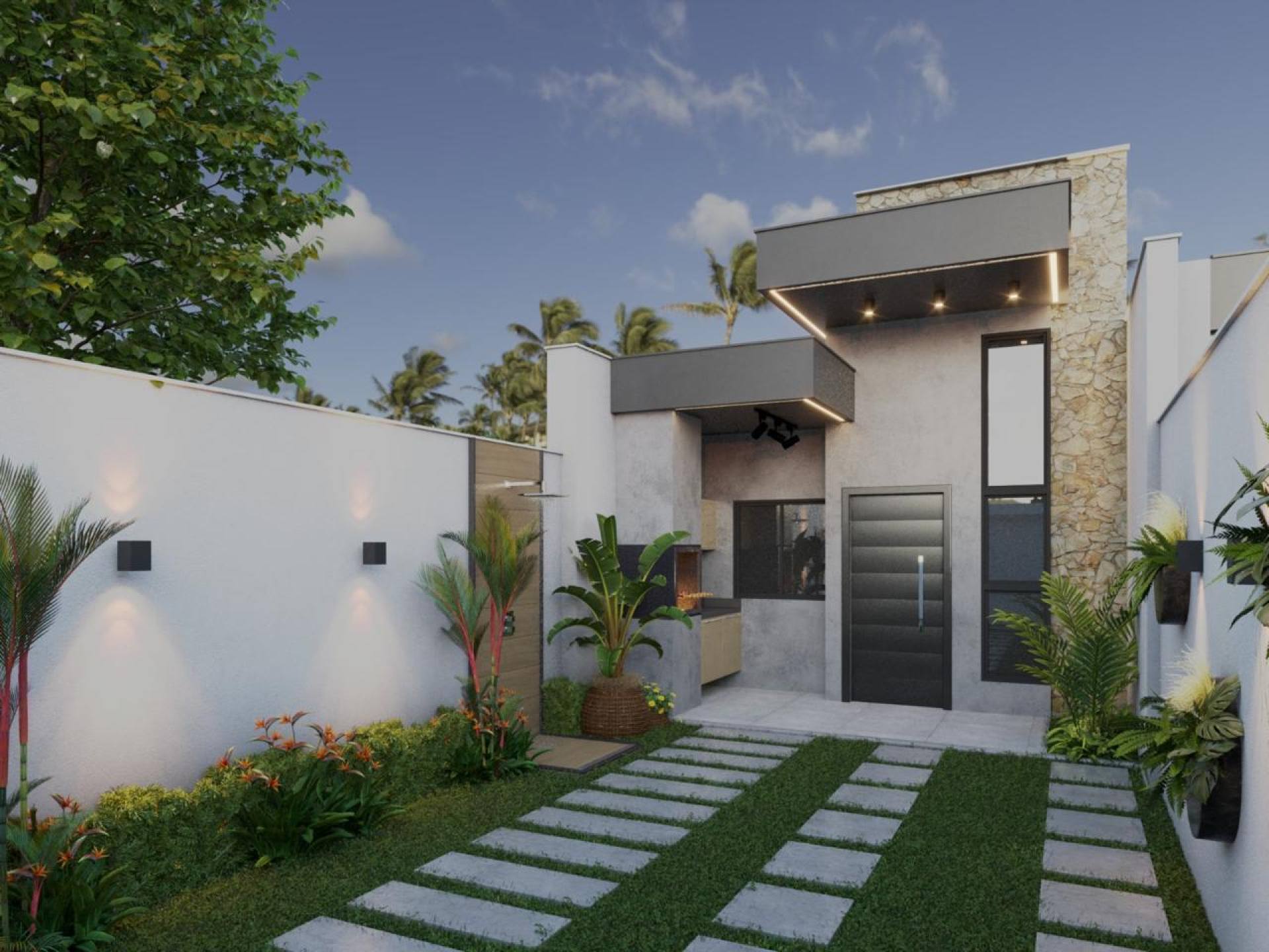 Casa 03 Quartos á Venda no Le Monde Eusébio- Ceará