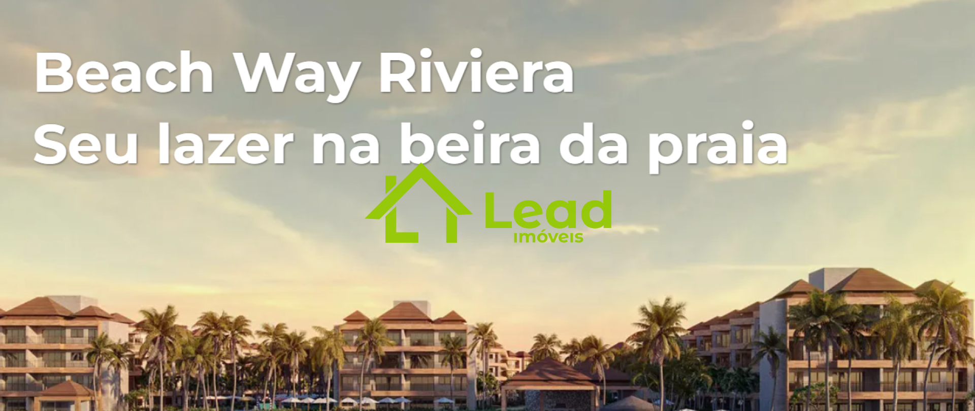 Apartamento 02 Quartos no Beach Way Riveira Aquiraz - Ceará