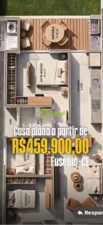 Casa com 03 Quartos a Venda no Residencial Efratá II Eusébio- Ceará