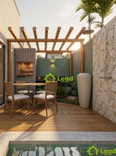 Casa Plana com 3 Suítes à Venda no Eusébio/CE  Lançamento Topville II