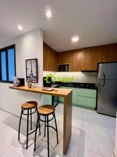 Apartamento de 59m² à Venda 100% Projetado com 2 Suítes  Dionísio Torres – Fortaleza/CE