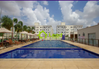 Apartamento Mobiliado com 02 Quartos para Aluguel no Eco Way Eusébio - Ceará