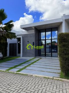 Casa Plana 3 Suítes á Venda Porteira Fechada  Cond. Imperius Residence - Eusébio/Ceará