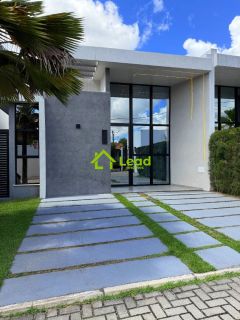 Casa Plana 3 Suítes á Venda Porteira Fechada  Cond. Imperius Residence - Eusébio/Ceará