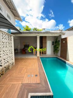 Casa de Esquina de Alto Padrão com 4 Suítes à Venda no Condomínio Marbella  Eusébio / Ceará