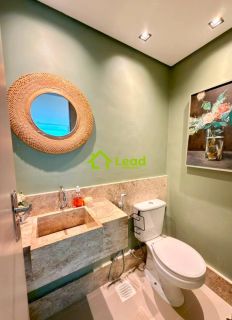 Casa de Esquina de Alto Padrão com 4 Suítes à Venda no Condomínio Marbella  Eusébio / Ceará