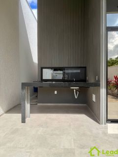 Casa 4 Suítes à Venda  no Villa Capri com Móveis Projetados no Eusébio- CE