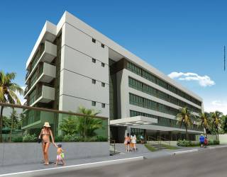 Edf. Rio Park  Avenue com 33m², 1 quarto, localização, top
