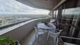 Edf Meyer Messel em Apipucos,245m,4 Qtos,3 varandas,andar alto,lazer completo,4 vagas.