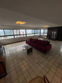 Edifício Belize, 330m², 4 quartos, 4, suítes, closet, dependência completa, 4 vagas, cobertura, vista mar