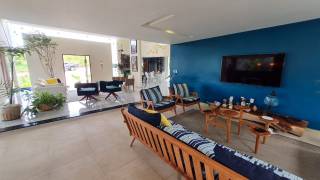Casa de Altissimo Padrão em Aldeia,condominio Mirante de Aldeia II,mobiliada,4 suites,417m²