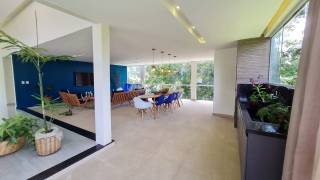 Casa de Altissimo Padrão em Aldeia,condominio Mirante de Aldeia II,mobiliada,4 suites,417m²
