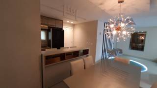 Apartamento à venda, 112 metros quadrados, 3 quartos com 1 suíte, 2 banheiros, 2 vagas de garagem, reserva do paiva, pronto, semi-mobiliado