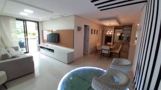 Apartamento à venda, 112 metros quadrados, 3 quartos com 1 suíte, 2 banheiros, 2 vagas de garagem, reserva do paiva, pronto, semi-mobiliado