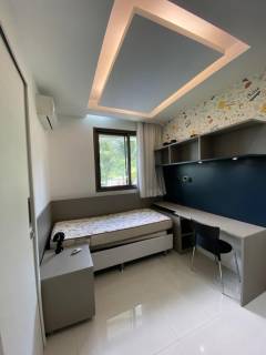 Apartamento à venda, 112 metros quadrados, 3 quartos com 1 suíte, 2 banheiros, 2 vagas de garagem, reserva do paiva, pronto, semi-mobiliado