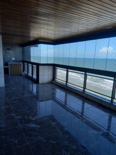 Edifício Península Ibérica, 455 metros quadrados, 4 suítes, 4 vagas, alto padrão, beira mar