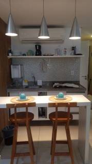 Laguna Beach Flat com ótima área de lazer, perto do Centro de Porto de Galinhas