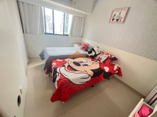 Edf Atlanta, 4 quartos sendo 2 suíte, 150 m2, 2 vagas, bem localizado, vista mar, reformado