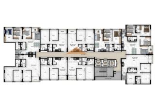Edf. Costa Báltica, 50m², 2 quartos, 1 suíte, varanda, área de serviço e lazer completo
