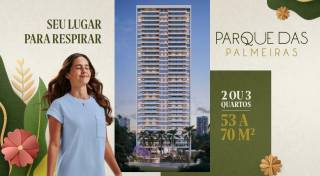 Lançamento na Caxangá 2 e 3 quartos Ed. Parque das Palmeiras
