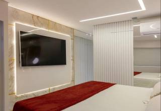 Edf. Enseada da barra, 186m², 4 quartos,sendo duas suítes (closet) vista mar .