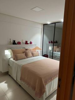 O apartamento fica no condomínio Polinésia em Muro Alto, tem 73m2, 2 quartos, 2 banheiros, sala, cozinha, 2 varandas e 1 vaga de estacionamento (tem mais vagas que apartamentos pelos que nunca tem problema de estacionamento).