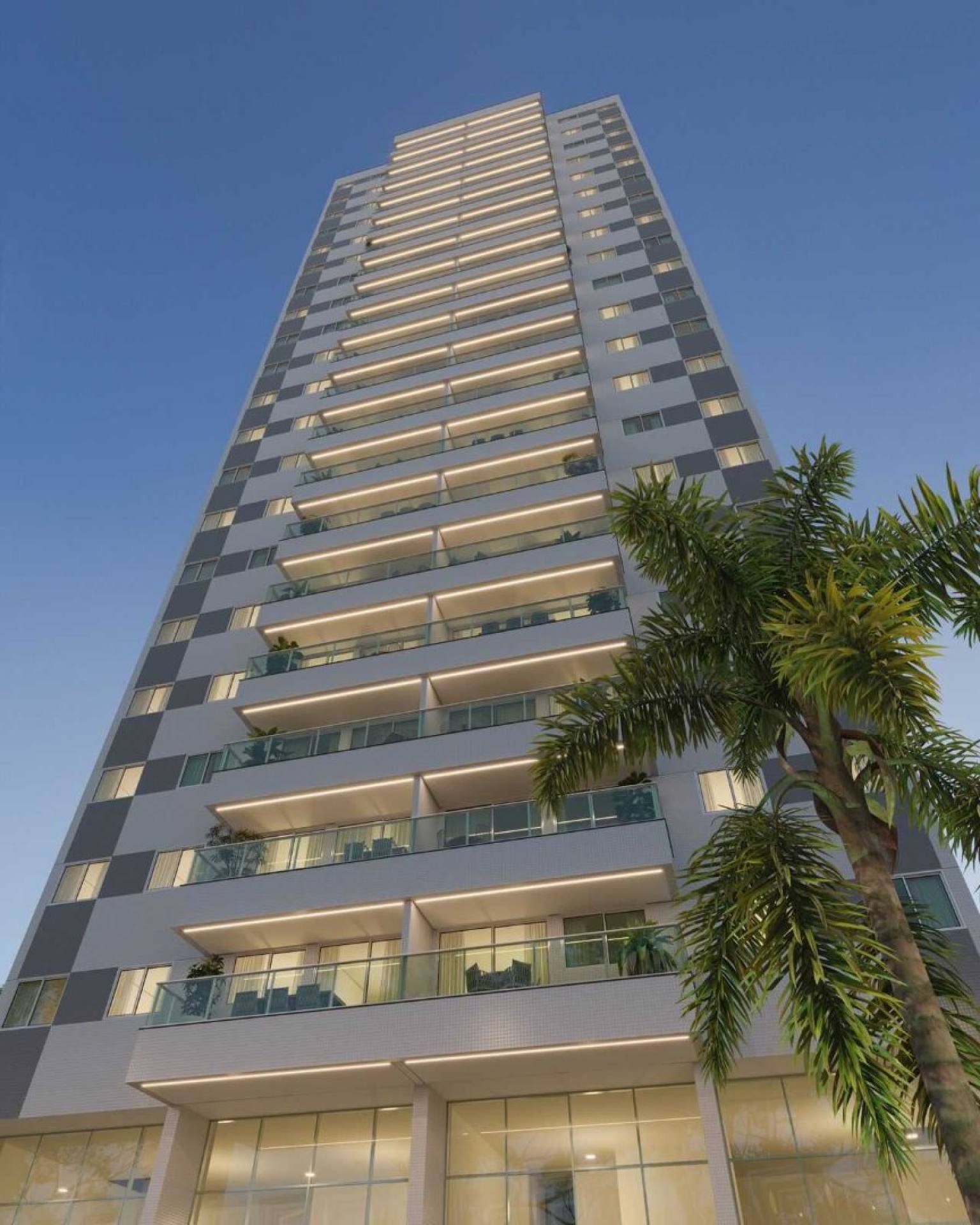 Edifício Luciano Carvalho, 84m², 3 quartos, 1 suíte, varanda, área de serviço, 1 vagas de garagem