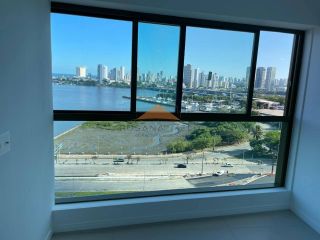 Edif. Parque dos Cais, flat novo em São José
