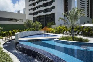 Edifício Maria Emília, 59 m², 2 quartos, 1 suíte, 1 vaga de garagem e lazer completo, ao lado do Shopping Recife