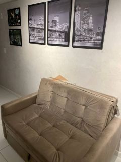 Flat Edf.Costa dos Rios,27m com 01 quarto,mobilhado e area de lazer completa  no bairro Boa Viagem em Recife