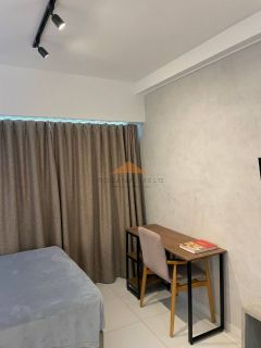 Flat Edf.Costa dos Rios,27m com 01 quarto,mobilhado e area de lazer completa  no bairro Boa Viagem em Recife