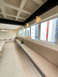 Apartamento no Edf.Porto Design,35m² com 01 quarto e uma ótima área de lazer no Espinheiro