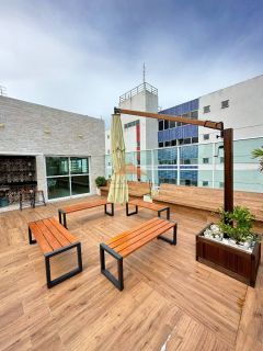 Apartamento no Edf.Porto Design,35m² com 01 quarto e uma ótima área de lazer no Espinheiro