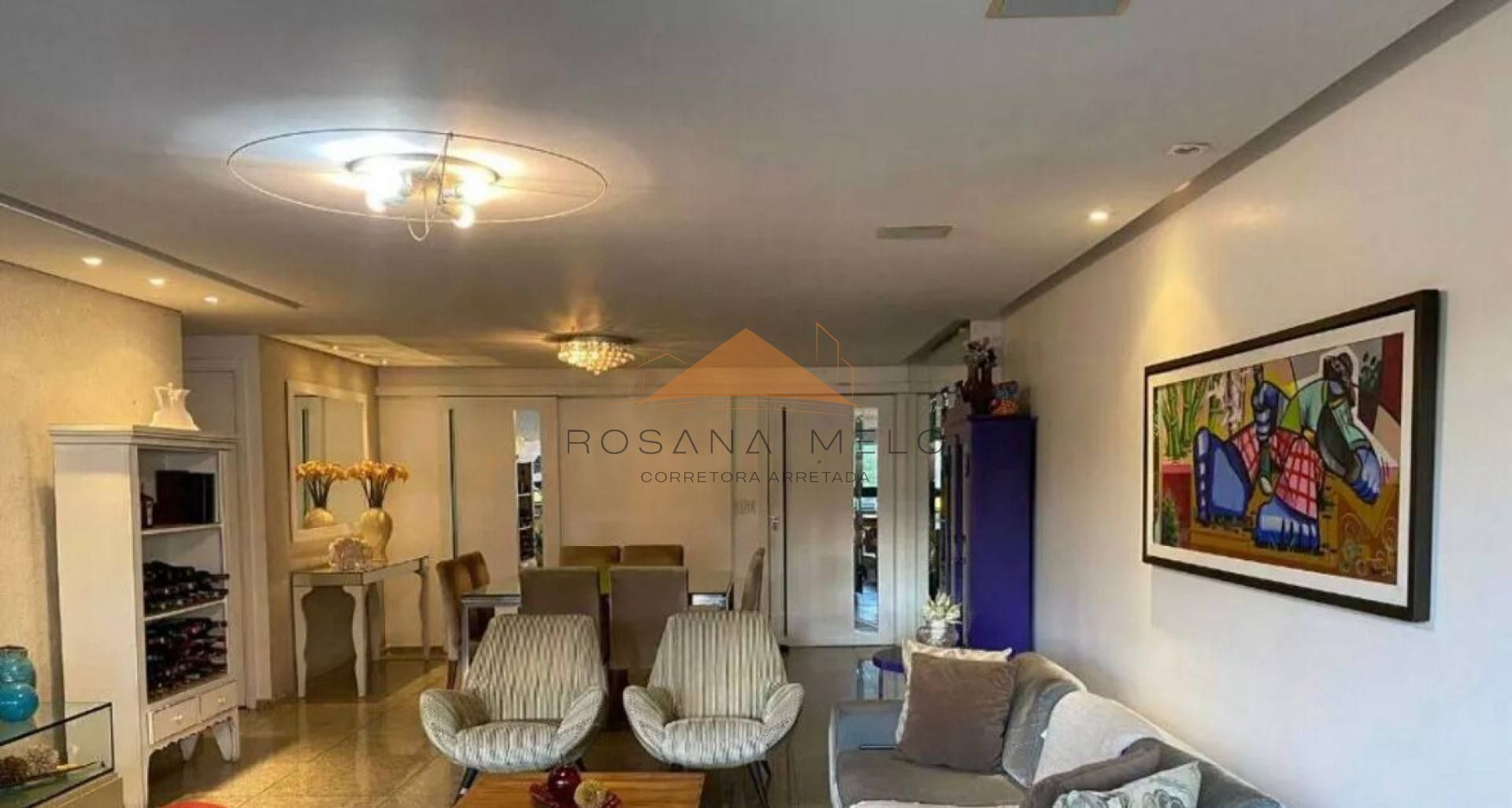 Apartamento com 3 quartos, 157m², lavabo, reformado, 3 vagas de garagem e lazer completo nas Graças