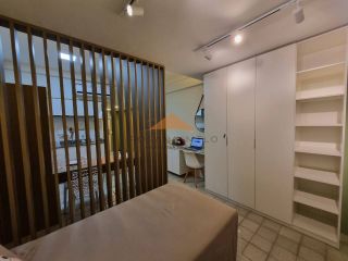 Flat Edifício Golden Beach, 36m², 1qto, 1WC, frente às piscinas naturais em Piedade