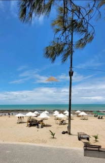 Flat Edifício Golden Beach, 36m², 1qto, 1WC, frente às piscinas naturais em Piedade