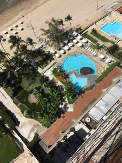 Flat Edifício Golden Beach, 36m², 1qto, 1WC, frente às piscinas naturais em Piedade
