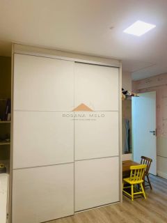 Edifício Costa Dourada, 140m², 3 quartos, 2 suítes, área gourmet, 2 vagas de garagem