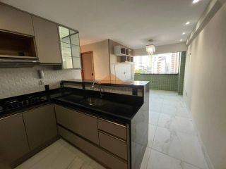 Edifício Alameda Santa Monica, 2 quartos, 1 suíte, varanda, móveis planejados, todo em porcelanato, 1 vaga de garagem