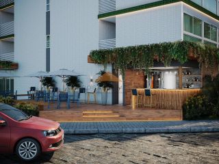 Aconchegante flat à venda no Edf. Harbor Living em Porto de Galinhas