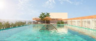 Aconchegante flat à venda no Edf. Harbor Living em Porto de Galinhas