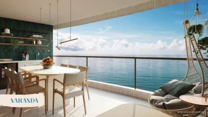 edificio terrazza beira mar, de 107 a 140 m2, 03 e 04 quartos, 02 garagens, em piedade, lazer completo, varanda ampla e gourmet.